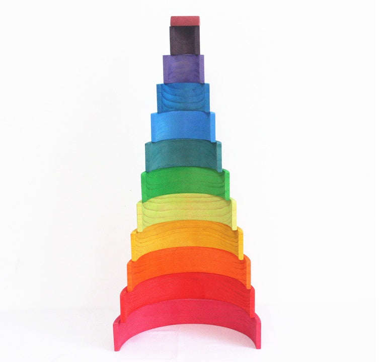 Rainbow Builder Creativity Learning Puzzle