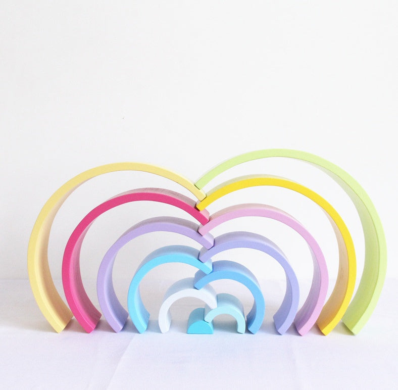 Rainbow Builder Creativity Learning Puzzle