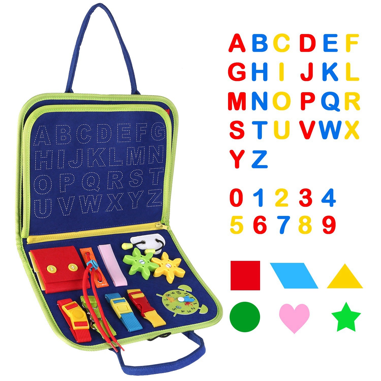 BrainBoost Sensory Busy Board for Little Learners