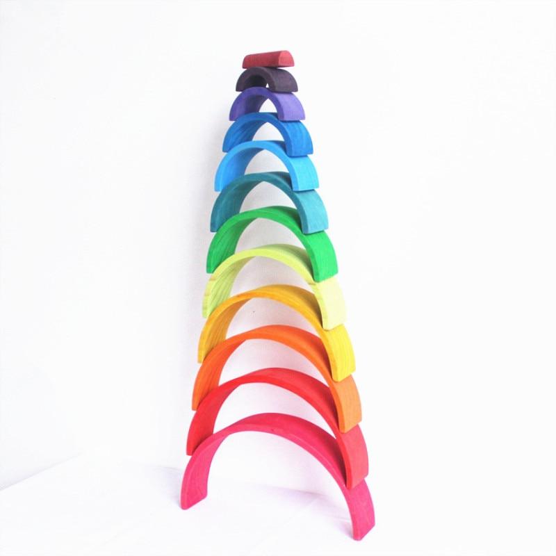 Rainbow Builder Creativity Learning Puzzle