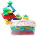 Build, Stack & Learn Rainbow Rings Toy