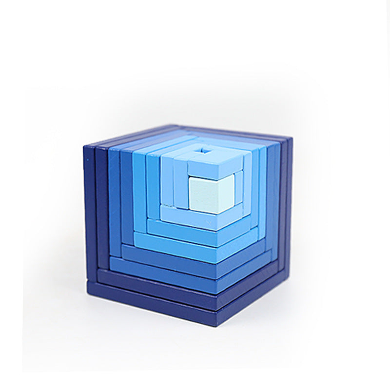 Rainbow Builder Creativity Learning Puzzle