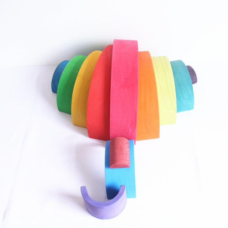Rainbow Builder Creativity Learning Puzzle