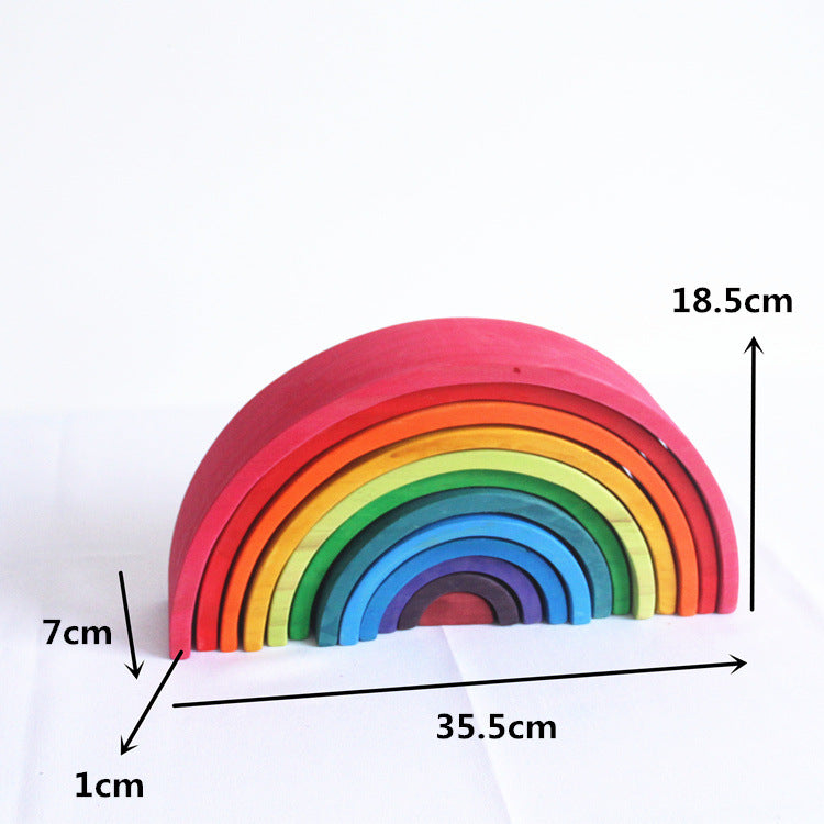 Rainbow Builder Creativity Learning Puzzle