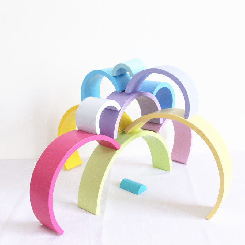 Rainbow Builder Creativity Learning Puzzle