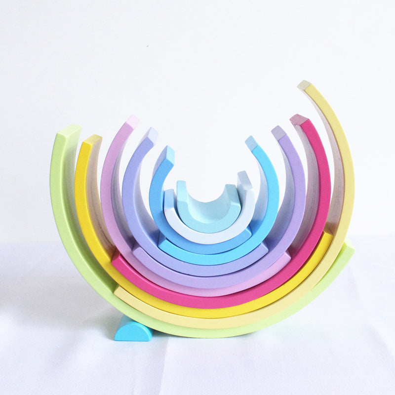 Rainbow Builder Creativity Learning Puzzle