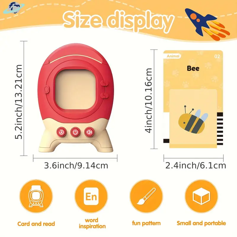 First Words Talking Cards for Smart Toddlers