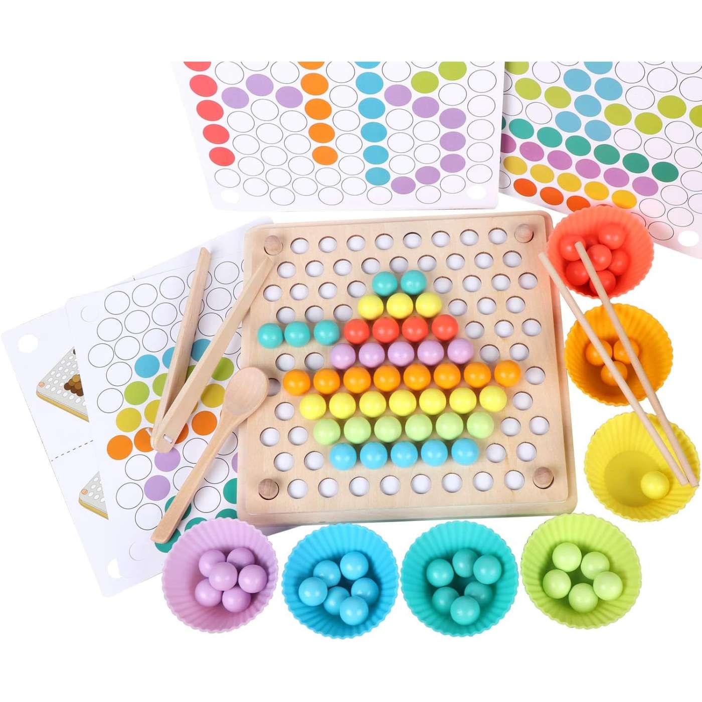 BrainBoost Peg Board for Early Learning