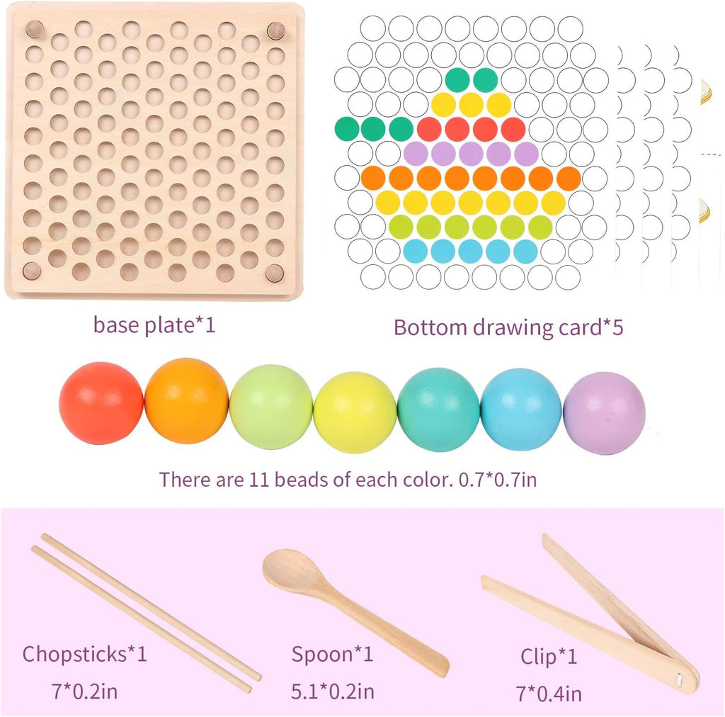 BrainBoost Peg Board for Early Learning