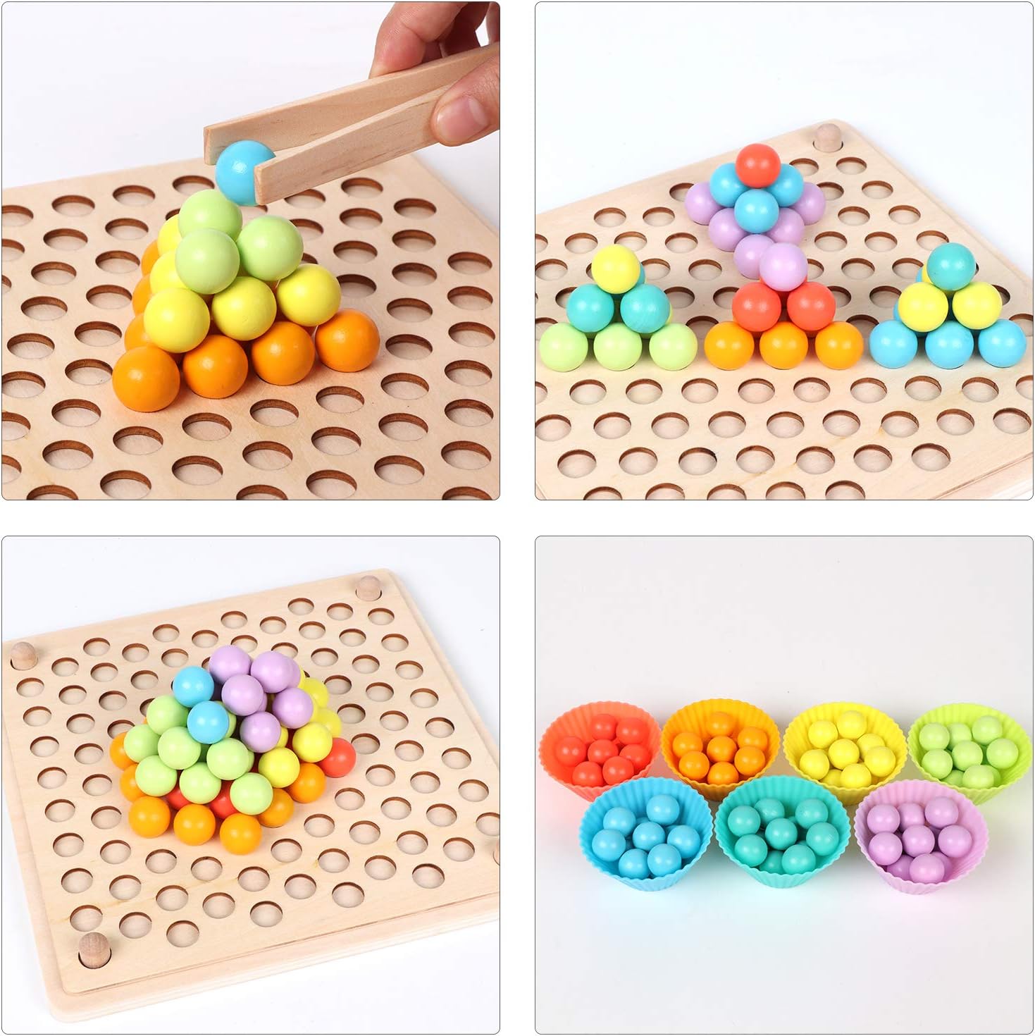 BrainBoost Peg Board for Early Learning