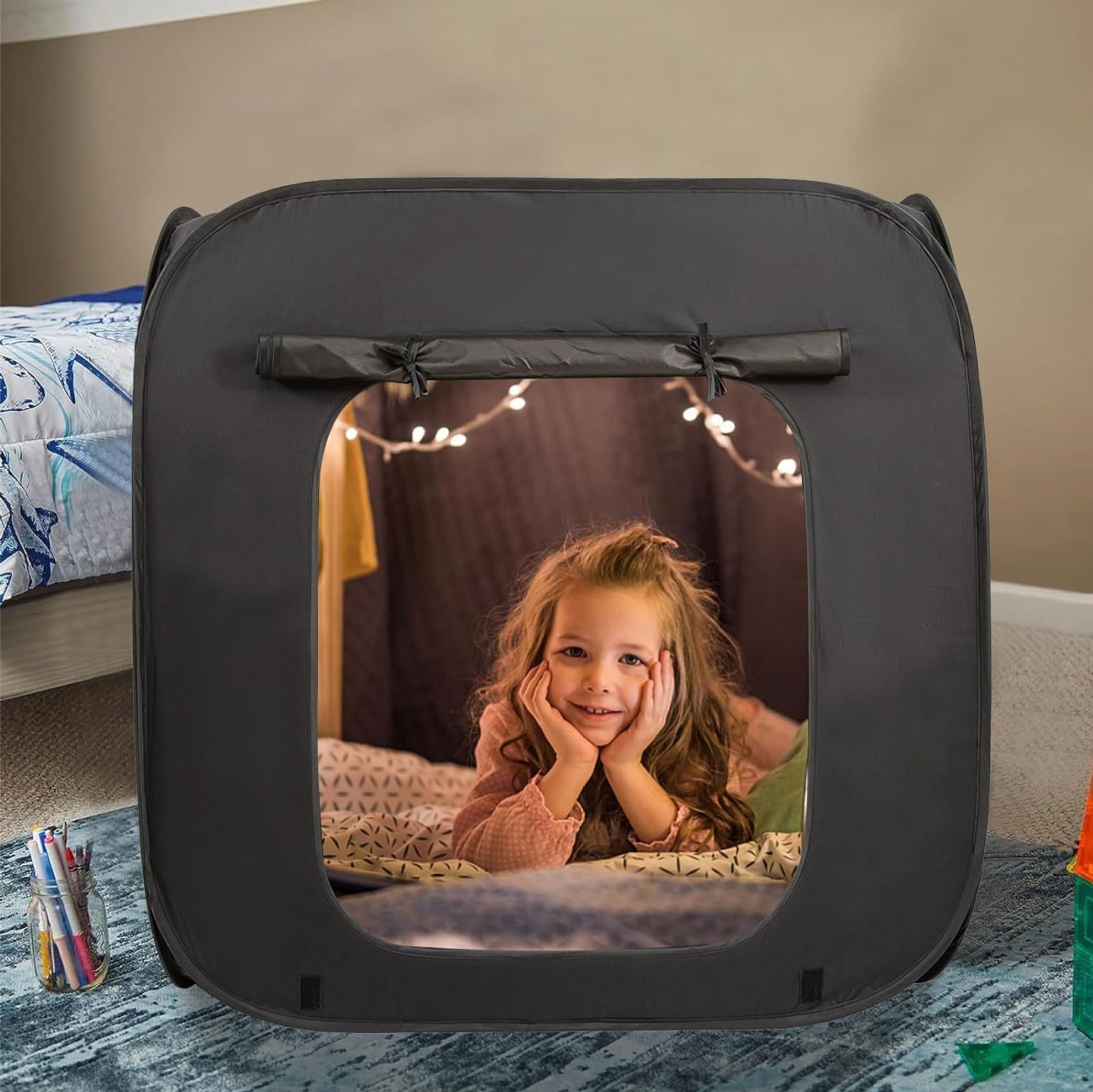CalmCorner Sensory Tent for Safe Quiet Regulation