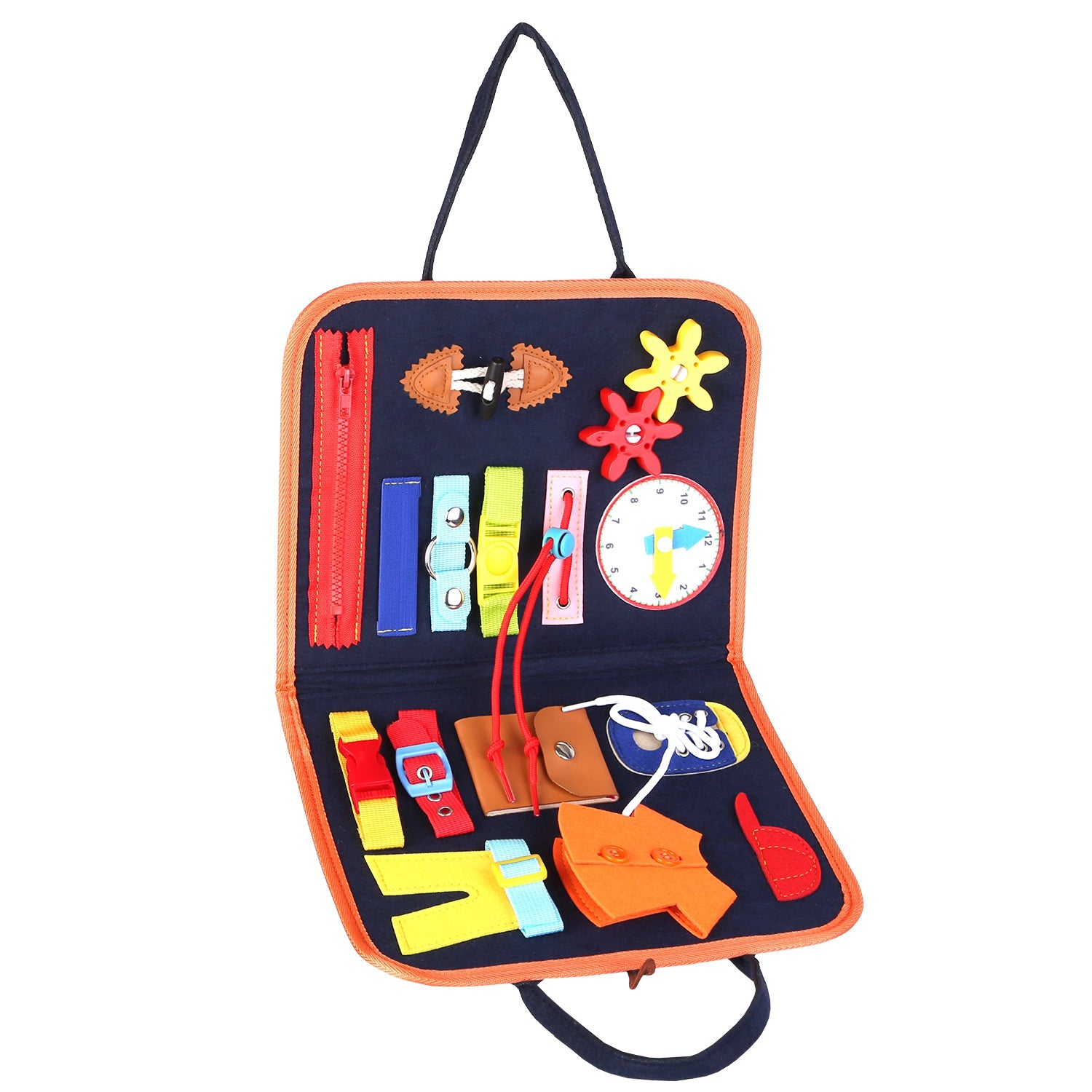 BrainBoost Sensory Busy Board for Little Learners