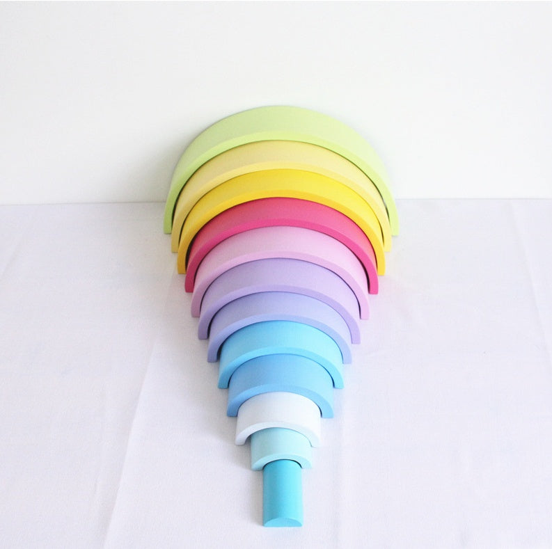 Rainbow Builder Creativity Learning Puzzle