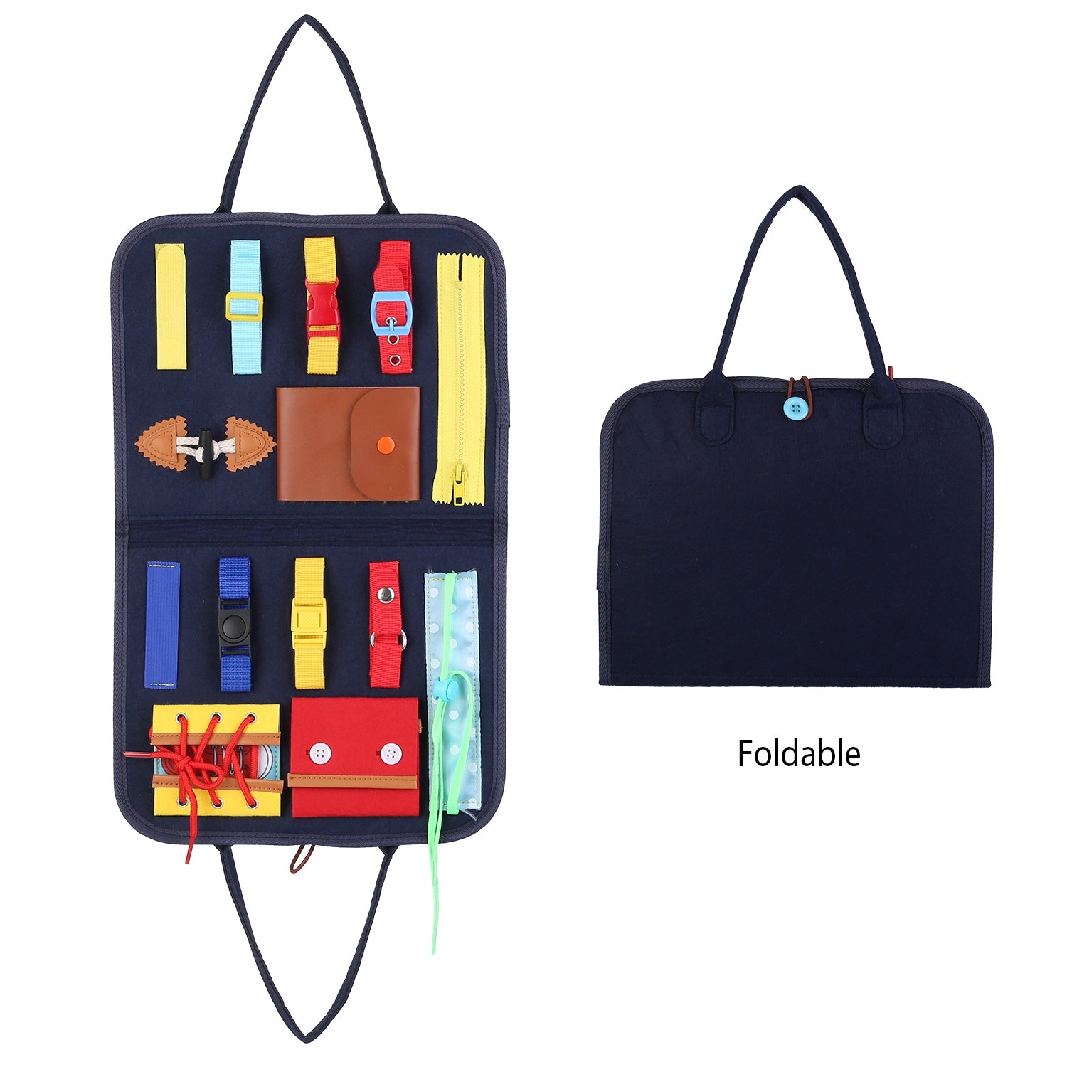 BrainBoost Sensory Busy Board for Little Learners