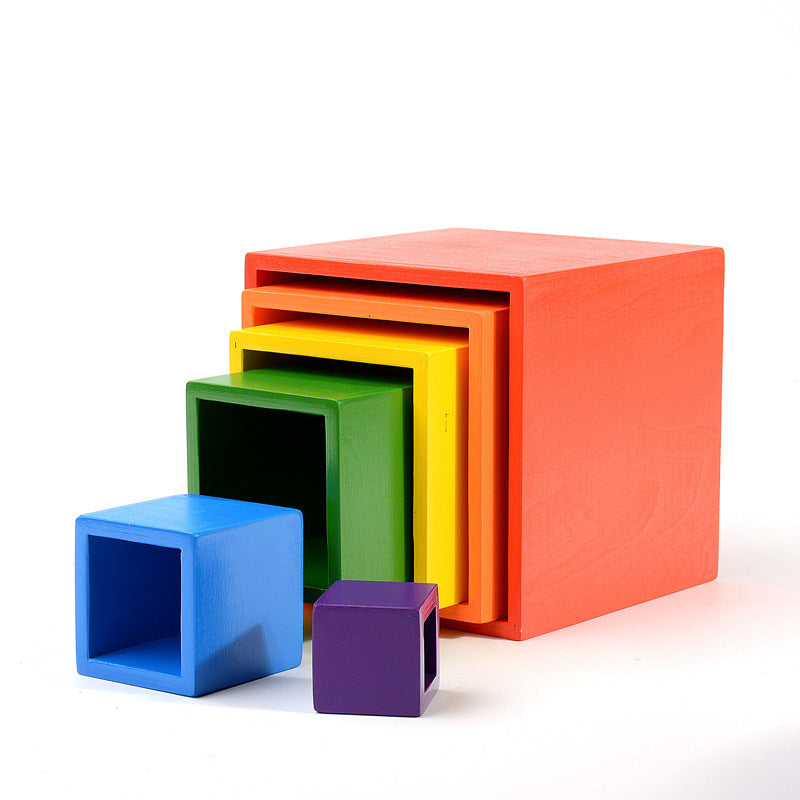 Rainbow Builder Creativity Learning Puzzle
