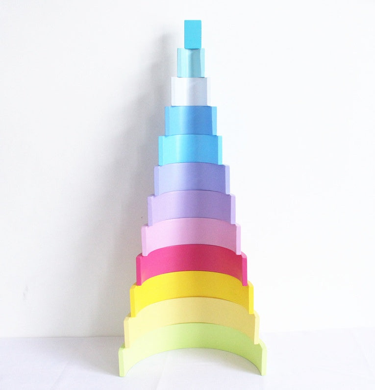 Rainbow Builder Creativity Learning Puzzle