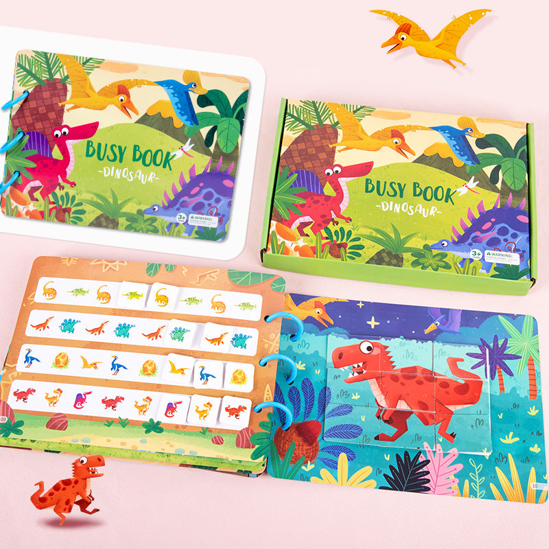 Stick & Learn Busy Book for Toddlers