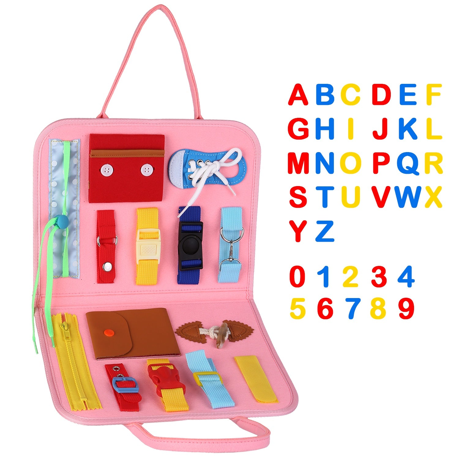 BrainBoost Sensory Busy Board for Little Learners