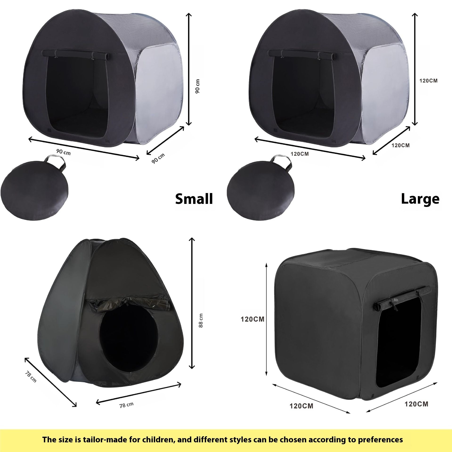 CalmCorner Sensory Tent for Safe Quiet Regulation