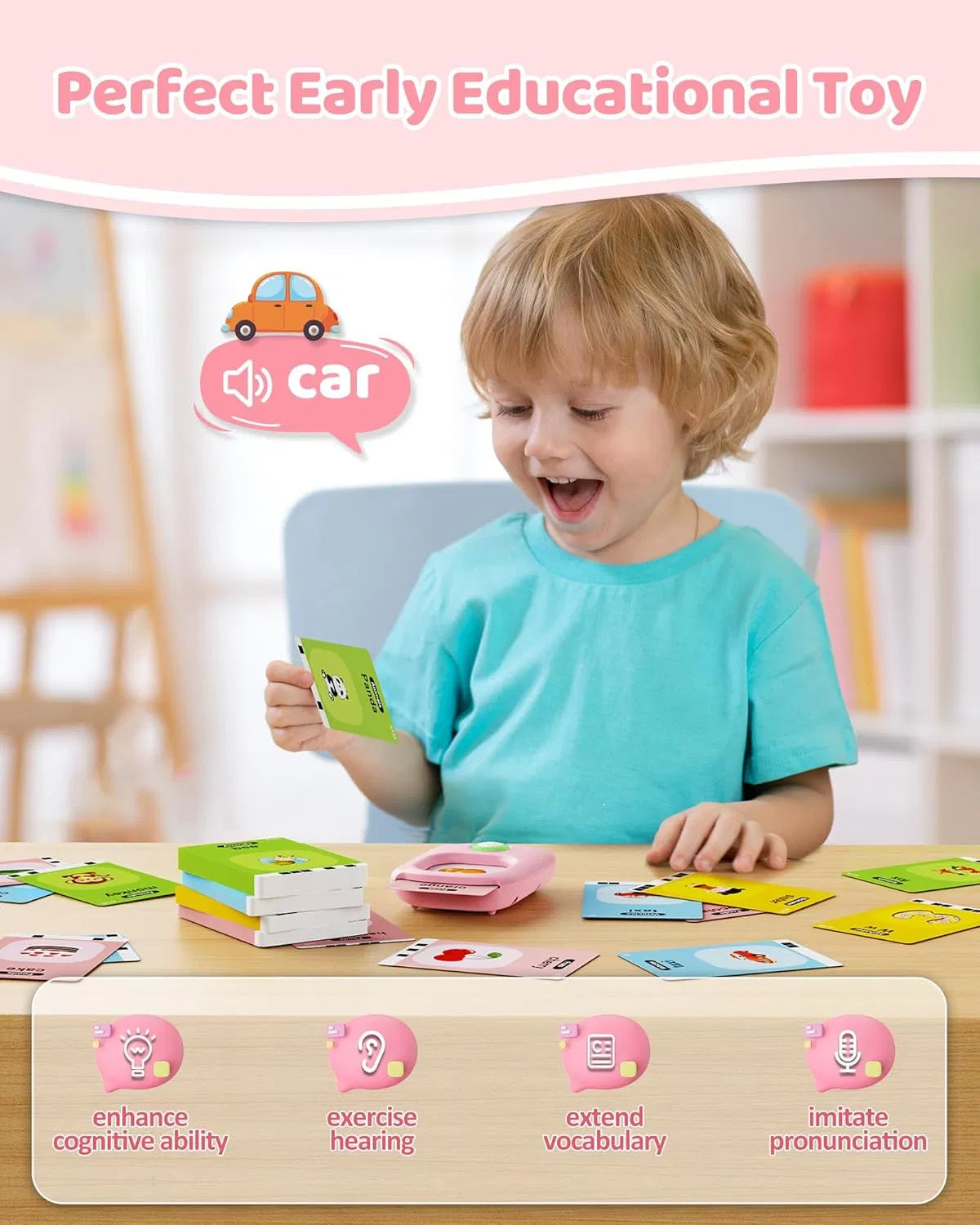SpeechBoost Flash Cards for Language Development